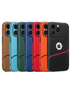 PU LEATHER SEMIHARD COVER CASE WITH WAVE PROFILE