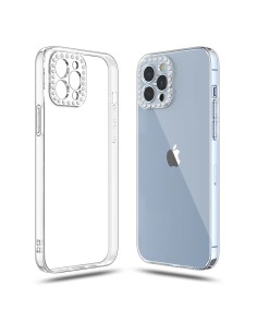 SOFT SEMICLEAR COVER CASE WITH GLITTER LENSES 2