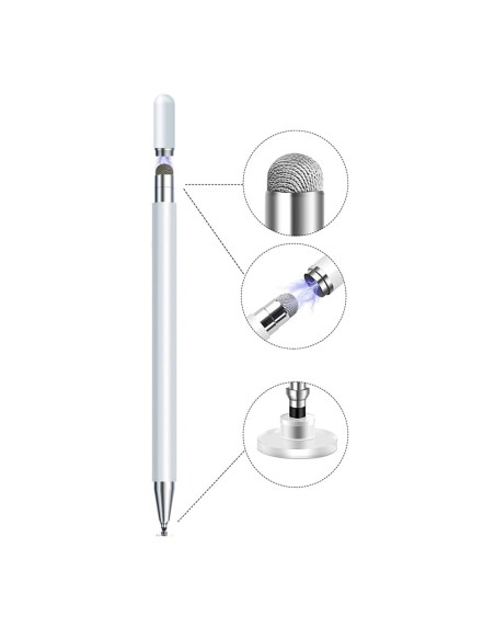 STYLO POUR ÉCRAN TACTILE AVEC POINTE EN FORME DE DISQUE