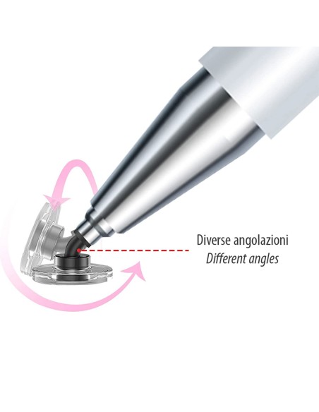STYLO POUR ÉCRAN TACTILE AVEC POINTE EN FORME DE DISQUE