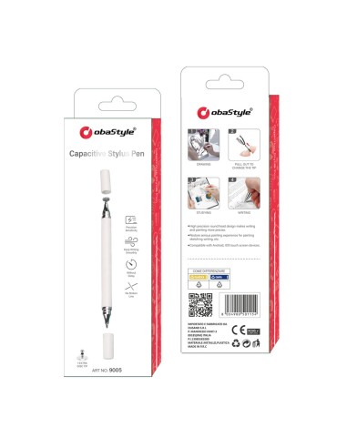 SCHREIB- UND BERÜHRUNGSSTIFT MIT SCHEIBENSPITZE