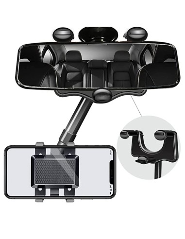 SMARTPHONE HOLDER FOR REAR-VIEW MIRROR