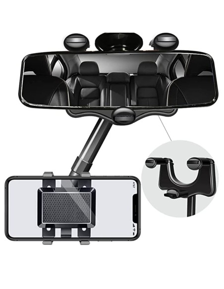 SMARTPHONE HOLDER FOR REAR-VIEW MIRROR