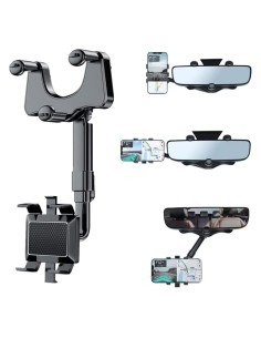 SUPPORT POUR SMARTPHONE DANS LE RÉTROVISEUR 2