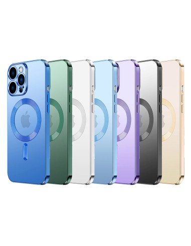 couverture-soft-magnetic-transparent-chrome-edge-and-hole-logo