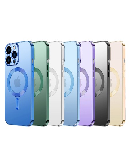 couverture-soft-magnetic-transparent-chrome-edge-and-hole-logo