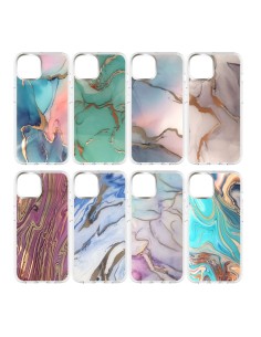 MARBLE PRINT EFFECT HARD COVER CASE