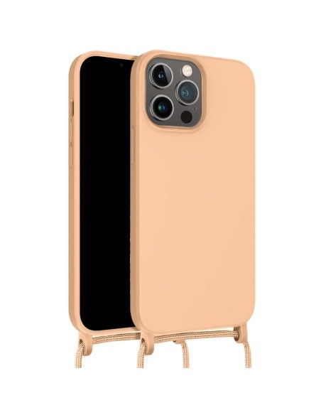 SOFT TOUCH COVER CASE WITH NECK STRAP