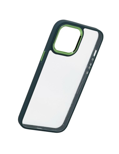 HARD CLEAR COVER CASE WITH CHROME-PLATED REMOVABLE LENS PROTECTION