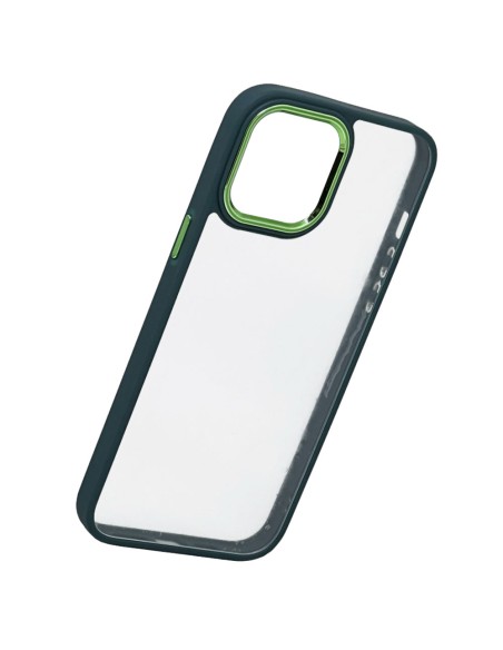 HARD CLEAR COVER CASE WITH CHROME-PLATED REMOVABLE LENS PROTECTION