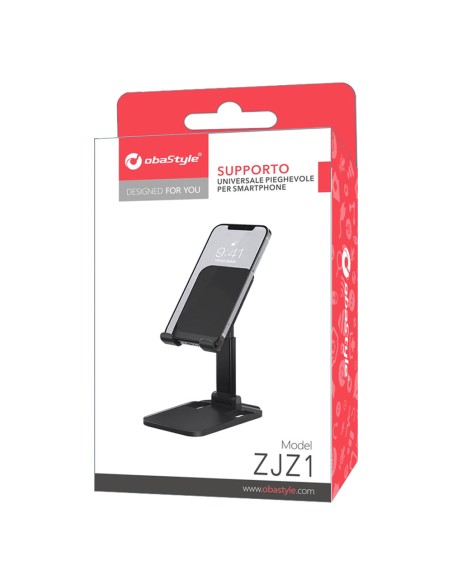 SUPPORTO UNIVERSALE RICHIUDIBILE DA SCRIVANIA PER SMARTPHONE