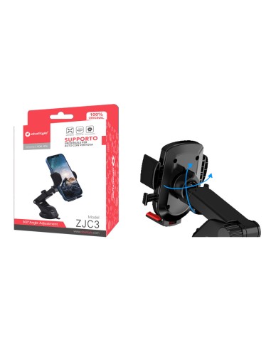 UNIVERSAL CAR HOLDER WITH SUCTION CUP