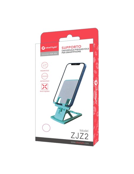 SUPPORT DE BUREAU PLIABLE POUR SMARTPHONES COULEURS MIXTES