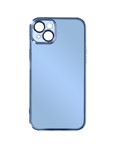 COVER MORBIDA SEMITRASPARENTE CROMATA CON PROTEZIONE FOTOCAMERA REMOVIBILE