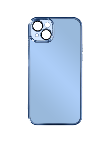 HOUSSE SOUPLE CHROMÉE SEMI-TRANSPARENTE AVEC PROTECTION AMOVIBLE DE L'APPAREIL PHOTO