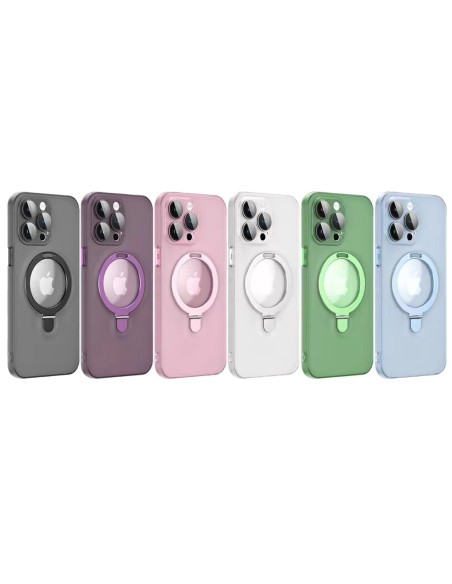 COVER RIGIDA MAGNETICA OPACA CON SUPPORTO INTEGRATO