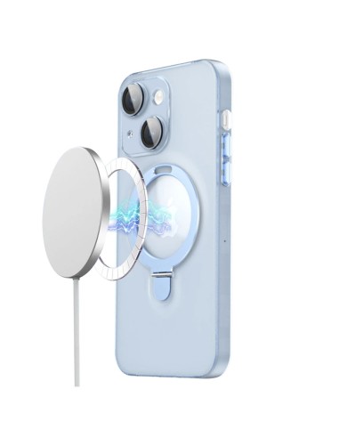 MAGNETIC MATTE HARD COVER CASE WITH FOLDABLE KICKSTAND