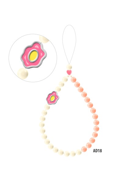 PERLES DE TÉLÉPHONE 16-18CM