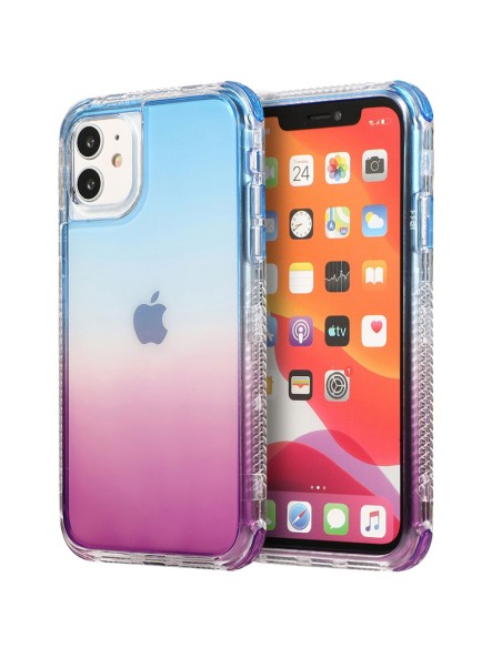 COVER MORBIDA EFFETTO SFUMATO CON BUMPER RIGIDO REMOVIBILE