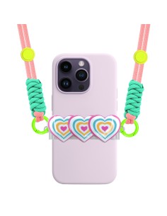 ADJUSTABLE NECK STRAP WITH BACK CLIP FOR SMARTPHONE