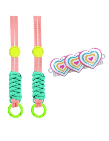 ADJUSTABLE NECK STRAP WITH BACK CLIP FOR SMARTPHONE