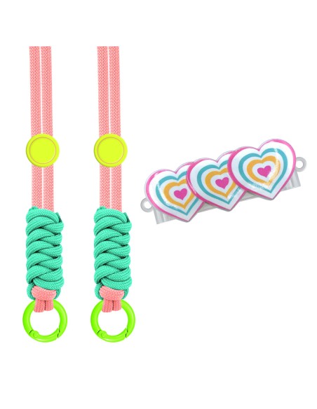 ADJUSTABLE NECK STRAP WITH BACK CLIP FOR SMARTPHONE