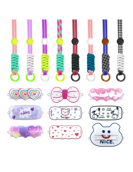 ADJUSTABLE NECK STRAP WITH BACK CLIP FOR SMARTPHONE