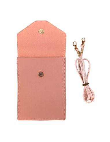 UNIVERSAL PU LEATHER POUCH CASE WITH CLIP-ON SHOULDER STRAP