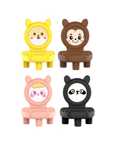 SUPPORTO UNIVERSALE DA SCRIVANIA "ANIMALETTI" PER SMARTPHONE
