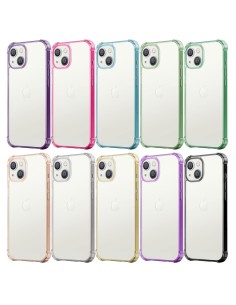 COUVERTURE RIGIDE TRANSPARENTE COINS RENFORCÉS BORDS COLORÉS