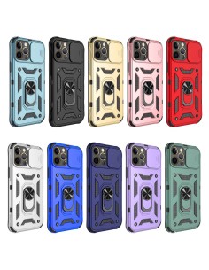 COVER RIGIDA ARMOUR CON SUPPORTO INTEGRATO E PROTEZIONE FOTOCAMERA