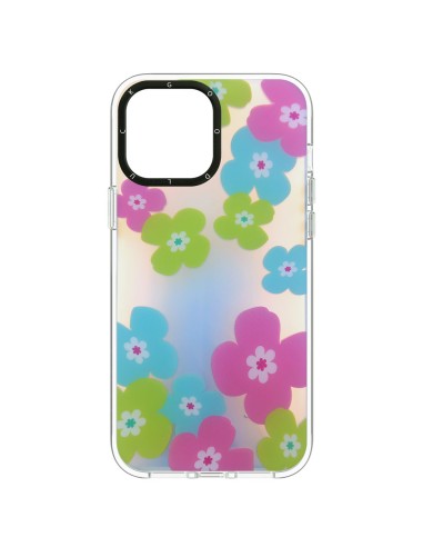 IRIDESCENT SEMIHARD SEMICLEAR COVER CASE WITH ASSORTED DESIGNS