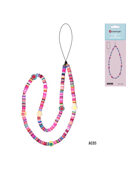 30CM-LONG PHONE BEADS