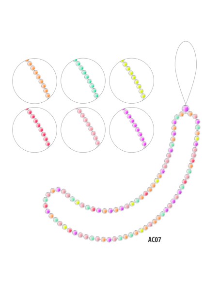 PERLES DE TÉLÉPHONE 30CM