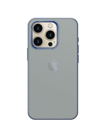 SEMICLEAR HARD COVER CASE WITH CHROME-PLATED LENS PROTECTION