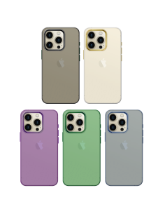 COVER RIGIDA SEMITRASPARENTE CON PROTEZIONE FOTOCAMERA CROMATA 2