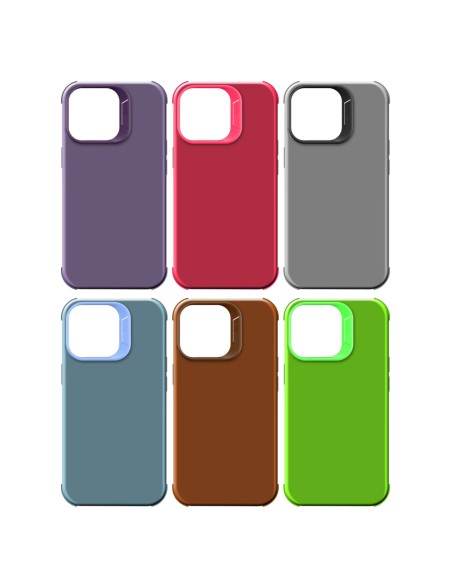 METAL EFFECT REINFORCED CORNERS HARD COVER CASE