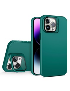 SOFT TOUCH HARD CASE WITH CAMERA PROTECTION AND STAND FUNCTION