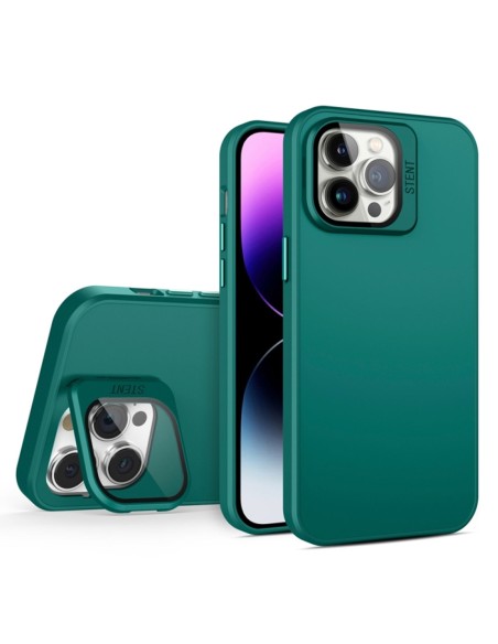 SOFT TOUCH HARD CASE WITH CAMERA PROTECTION AND STAND FUNCTION