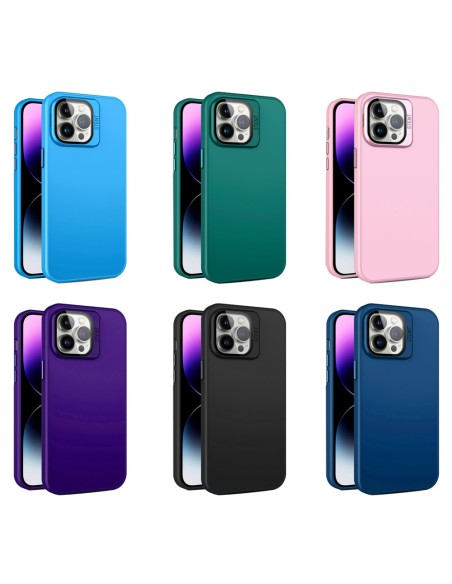 COVER RIGIDA SOFT TOUCH CON PROTEZIONE FOTOCAMERA E FUNZIONE STAND