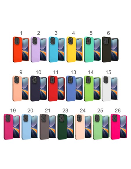 SILKY SOFT TOUCH LIQUID SILICONE RUBBER SEMI HARD COVER CASE