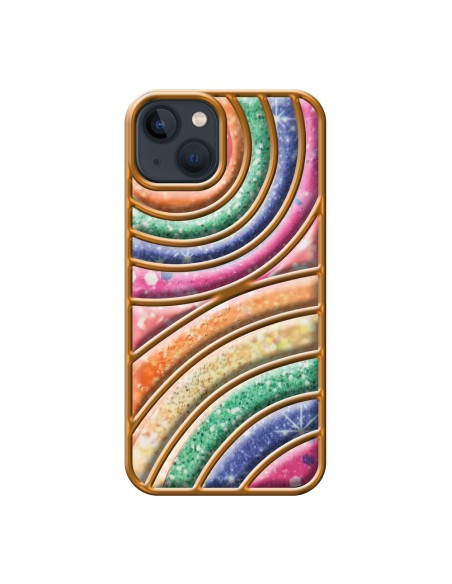 COUVERTURE SOUPLE TRANSPARENTE AVEC MOTIF CHROMÉ EN 3D