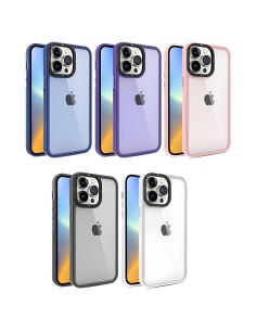 SEMICLEAR SOFT COVER CASE WITH RAISED CAMERA EDGES