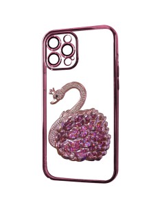 SWAN LIQUID GLITTER CHROME-PLATED SEMIHARD COVER CASE 2
