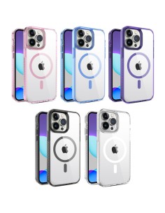 COQUE RIGIDE TRANSPARENTE AVEC BORDS MAGNÉTIQUES ANTICHOC 2