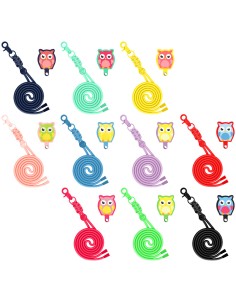 NECK STRAP WITH HOOK AND OWL-SHAPED EMOJI FOR SMARTPHONE CASE