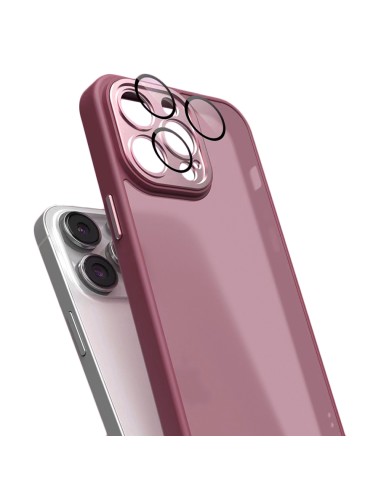 SEMICLEAR SEMIHARD COVER CASE WITH REMOVABLE LENS PROTECTION