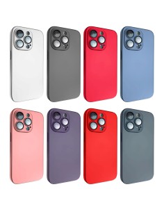 METAL SATIN EFFECT CHROME-PLATED MAGNETIC HARD COVER CASE 2