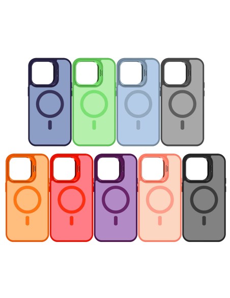 HOUSSE MAGNÉTIQUE SEMI-TRANSPARENTE AVEC FONCTION DE SUPPORT ET PROTECTION DE L'APPAREIL PHOTO