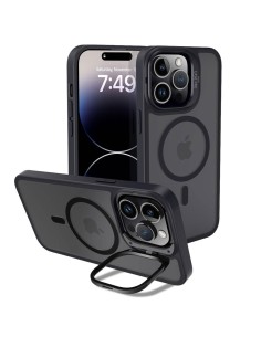 COVER RIGIDA SEMITRASPARENTE MAGNETICA CON PROTEZIONE FOTOCAMERA FUNZIONE STAND 2